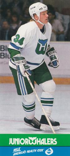 1989-90 Junior Whalers/Milk Hartford Whalers #NNO Mikael Andersson Front