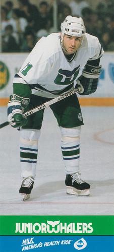 1989-90 Junior Whalers/Milk Hartford Whalers #NNO Kevin Dineen Front