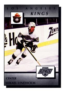 1989-90 Smokey Los Angeles Kings #3 Mikael Lindholm Front
