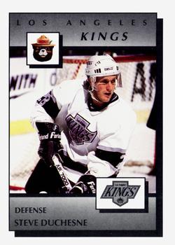1989-90 Smokey Los Angeles Kings #14 Steve Duchesne Front
