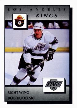 1989-90 Smokey Los Angeles Kings #20 Bob Kudelski Front