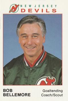 1989-90 New Jersey Devils #NNO Bob Bellemore Front