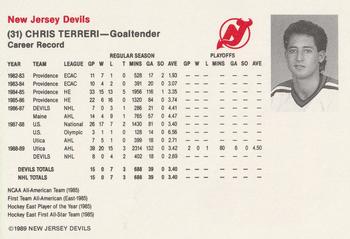 335 Chris Terreri - New Jersey Devils - 1994-95 Pinnacle Hockey – Isolated  Cards