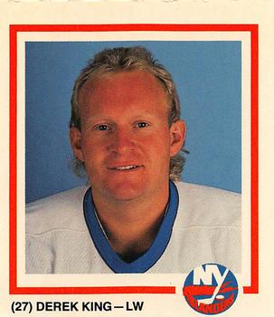 1989-90 Marine Midland New York Islanders #NNO Derek King Front