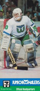 1990-91 Junior Whalers/7-Eleven Hartford Whalers #NNO Peter Sidorkiewicz Front