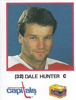 1990-91 Kodak Washington Capitals #NNO Dale Hunter Front