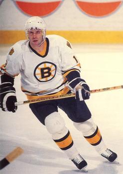 1991-92 Sports Action Boston Bruins #NNO Dave Poulin Front