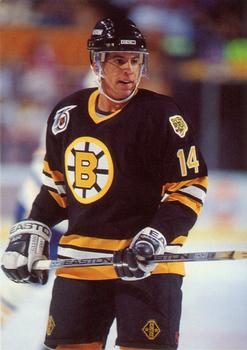 1991-92 Sports Action Boston Bruins #NNO Jeff Lazaro Front