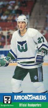 1991-92 Junior Whalers/7-Eleven Hartford Whalers #15 Doug Houda Front