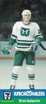 1991-92 Junior Whalers/7-Eleven Hartford Whalers #17 Ed Kastelic Front