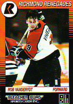1991-92 Richmond Renegades (ECHL) #1 Rob Vanderydt Front