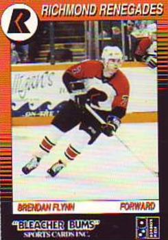 1991-92 Richmond Renegades (ECHL) #3 Brendan Flynn Front
