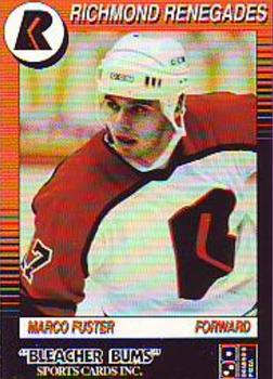 1991-92 Richmond Renegades (ECHL) #17 Marco Fuster Front