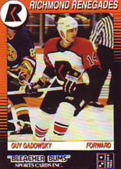 1991-92 Richmond Renegades (ECHL) #18 Guy Gadowsky Front