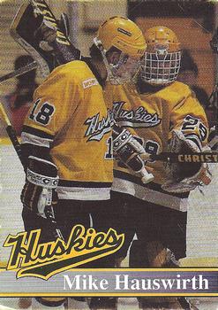 1991-92 Michigan Tech Huskies (NCAA) #NNO Mike Hauswirth Front