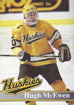 1991-92 Michigan Tech Huskies (NCAA) #NNO Hugh McEwen Front