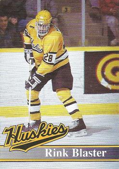 1991-92 Michigan Tech Huskies (NCAA) #NNO Rink Blaster Front