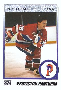 1991-92 Avant Garde BCJHL #86 Paul Kariya Front