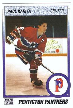 1991-92 Avant Garde BCJHL #91 Paul Kariya Front