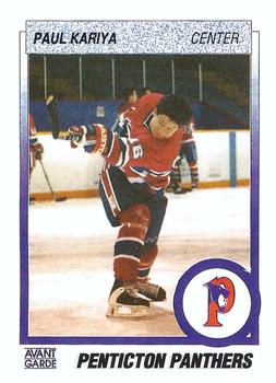1991-92 Avant Garde BCJHL #93 Paul Kariya Front