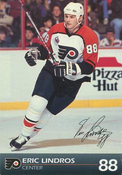 1992-93 Philadelphia Flyers Postcards #NNO Eric Lindros Front