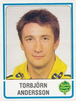 1986-87 Panini Ishockey (Swedish) Stickers #5 Torbjorn Andersson Front