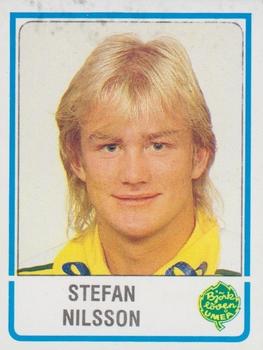 1986-87 Panini Ishockey (Swedish) Stickers #18 Stefan Nilsson Front