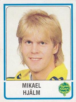 1986-87 Panini Ishockey (Swedish) Stickers #21 Michael Hjälm Front