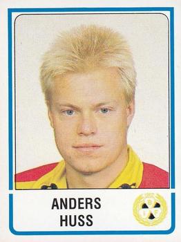 1986-87 Panini Ishockey (Swedish) Stickers #46 Anders Huss Front