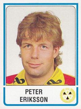 1986-87 Panini Ishockey (Swedish) Stickers #53 Peter Eriksson Front