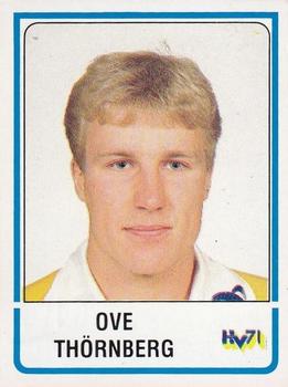1986-87 Panini Ishockey (Swedish) Stickers #127 Ove Thornberg Front