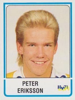 1986-87 Panini Ishockey (Swedish) Stickers #131 Peter Eriksson Front