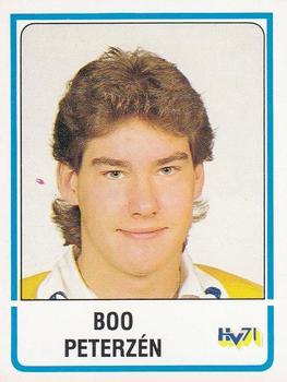 1986-87 Panini Ishockey (Swedish) Stickers #133 Boo Peterzen Front