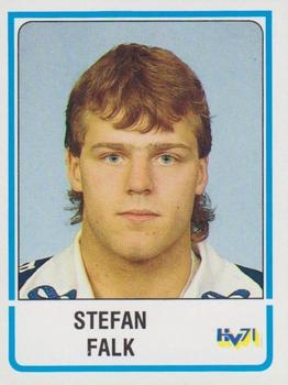 1986-87 Panini Ishockey (Swedish) Stickers #134 Stefan Falk Front