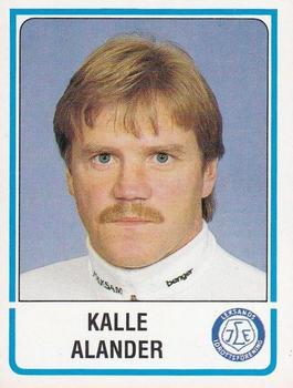 1986-87 Panini Ishockey (Swedish) Stickers #137 Kalle Alander Front