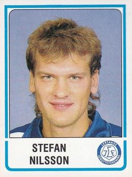 1986-87 Panini Ishockey (Swedish) Stickers #142 Stefan Nilsson Front