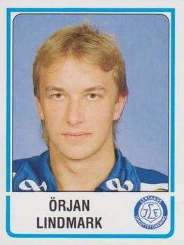 1986-87 Panini Ishockey (Swedish) Stickers #147 Örjan Lindmark Front