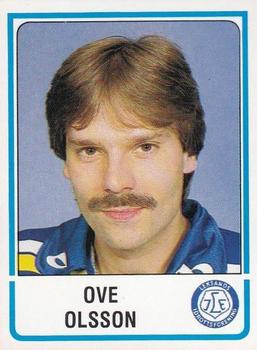 1986-87 Panini Ishockey (Swedish) Stickers #154 Ove Olsson Front