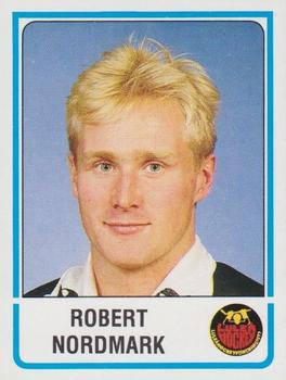 1986-87 Panini Ishockey (Swedish) Stickers #167 Robert Nordmark Front