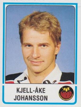 1986-87 Panini Ishockey (Swedish) Stickers #171 Kjell-Ake Johansson Front