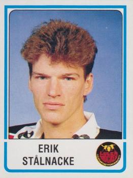 1986-87 Panini Ishockey (Swedish) Stickers #177 Erik Stalnacke Front