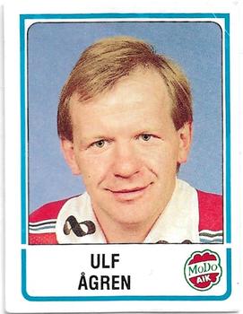 1986-87 Panini Ishockey (Swedish) Stickers #197 Ulf Agren Front