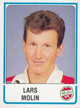 1986-87 Panini Ishockey (Swedish) Stickers #204 Lars Molin Front