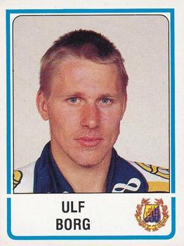 1986-87 Panini Ishockey (Swedish) Stickers #250 Ulf Borg Front