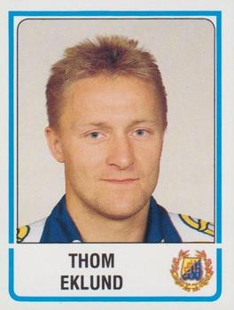 1986-87 Panini Ishockey (Swedish) Stickers #259 Thom Eklund Front