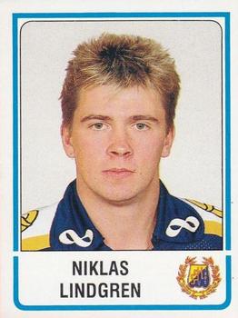 1986-87 Panini Ishockey (Swedish) Stickers #262 Niklas Lindgren Front