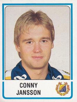 1986-87 Panini Ishockey (Swedish) Stickers #263 Conny Jansson Front