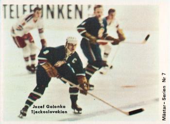 1970-71 Cumulus Mastar-Serien (Swedish) #7 Jozef Golonka Front