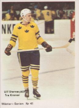 1970-71 Cumulus Mastar-Serien (Swedish) #41 Ulf Sterner Front