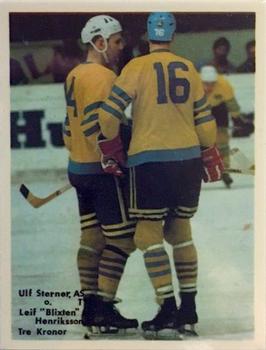 1970-71 Cumulus Mastar-Serien (Swedish) #58 Ulf Sterner / Leif Henriksson Front